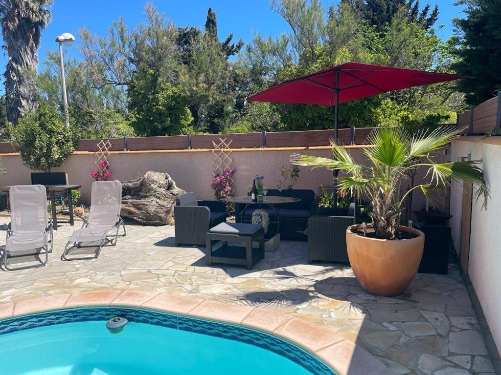 Villa Avec Piscine A St Marie La Mer Σαιντ-Μαρί-ντε-λα-Μερ Εξωτερικό φωτογραφία